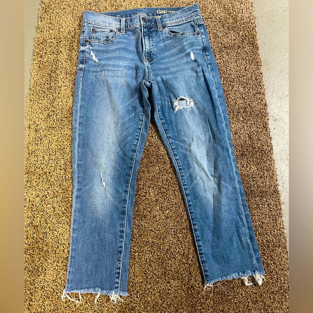 GAP GF vintage mid medium indigo jeans